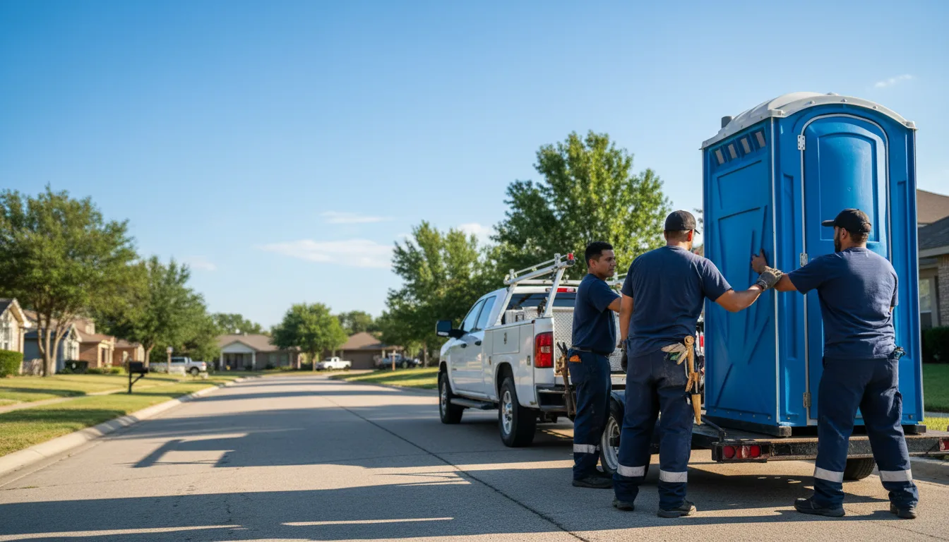 Portable Toilet Rental in Crystal, MI near me